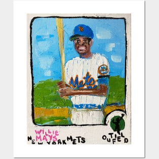 Willie Mays Posters and Art